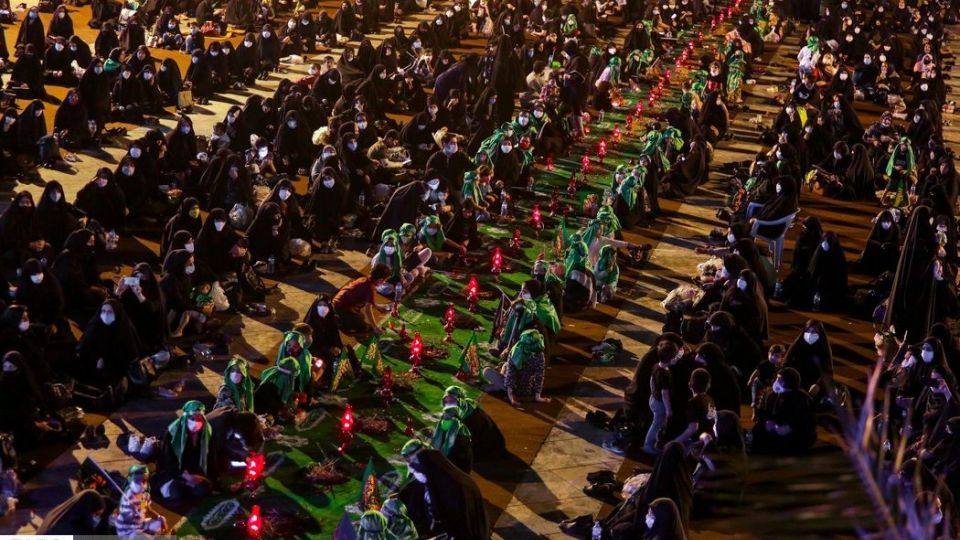 بزرگترین سفره نذری حضرت رقیه(س)