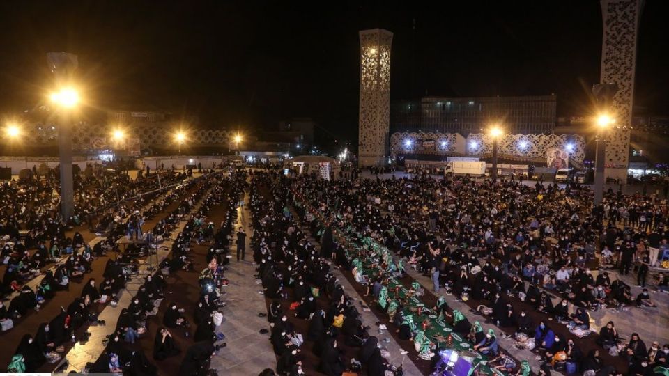 بزرگترین سفره نذری حضرت رقیه(س)