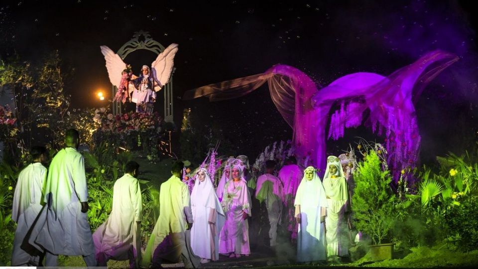 محشر در پارک ارم