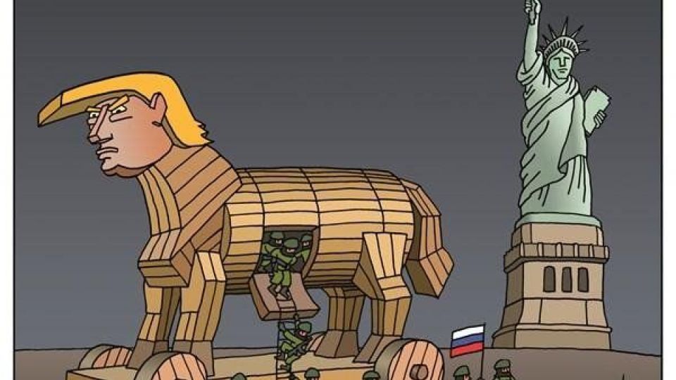 ترامپ، اسب تروآی پوتین در کاخ سفید ترامپ، اسب تروآی پوتین در کاخ سفید