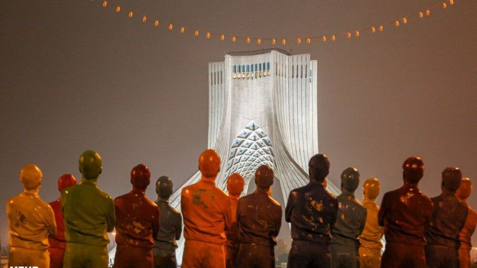 خیابان‌های تهران در اولین شب قرنطینه