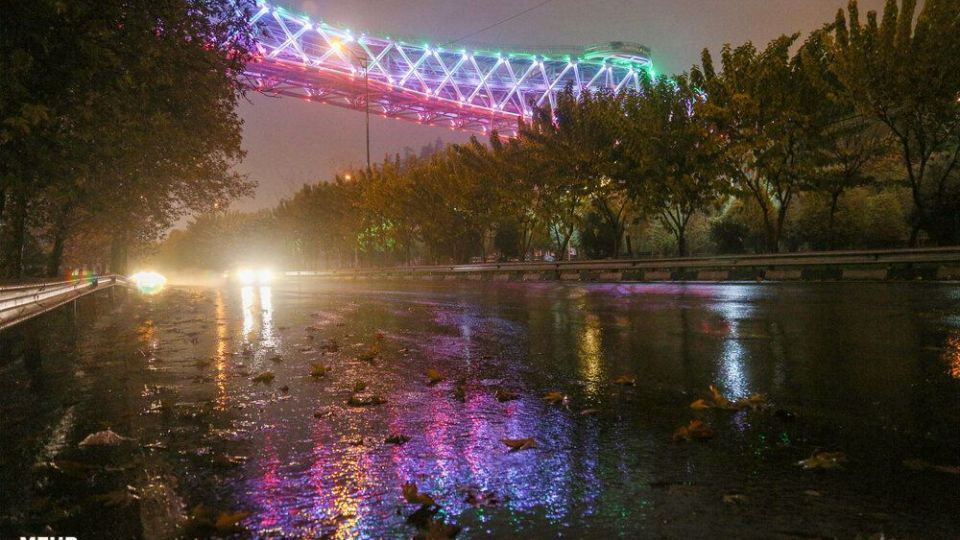 خیابان‌های تهران در اولین شب قرنطینه