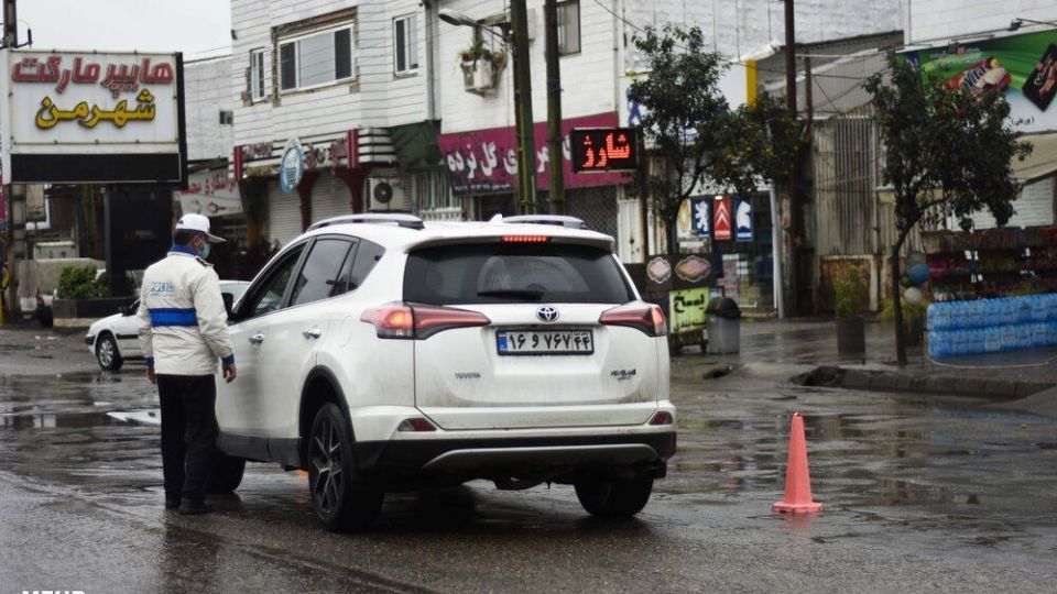 محدودیت تردد در شهر بابل