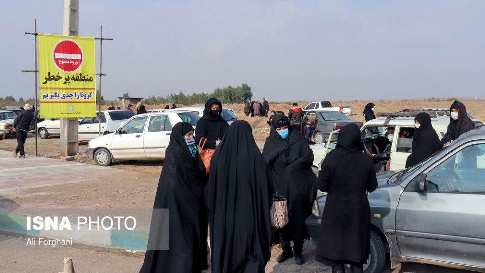 آرامستان ساوه در روزهای کرونایی