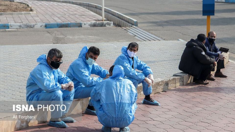 آرامستان ساوه در روزهای کرونایی