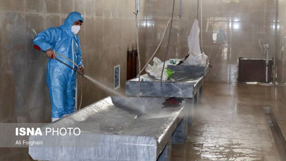 آرامستان ساوه در روزهای کرونایی