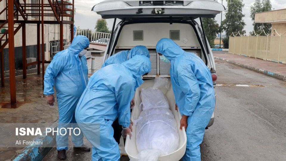 آرامستان ساوه در روزهای کرونایی