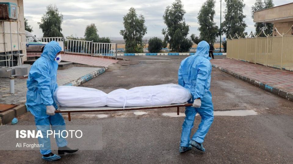 آرامستان ساوه در روزهای کرونایی