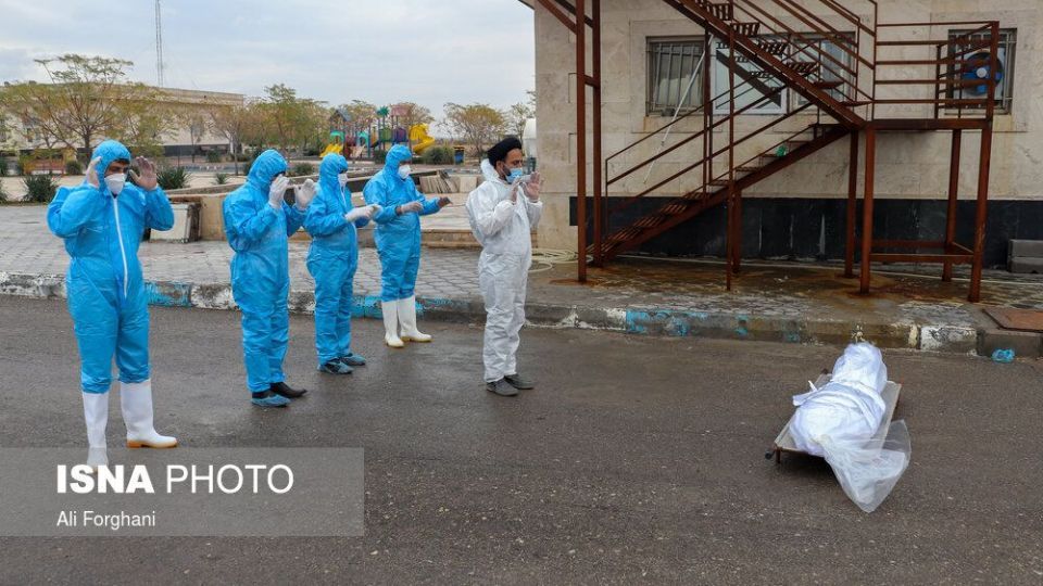 آرامستان ساوه در روزهای کرونایی