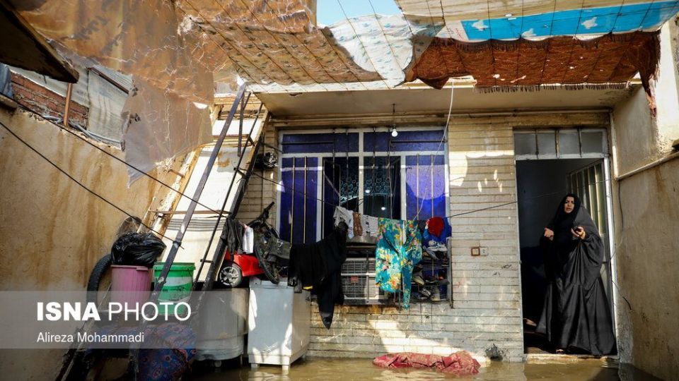 اهواز در آب