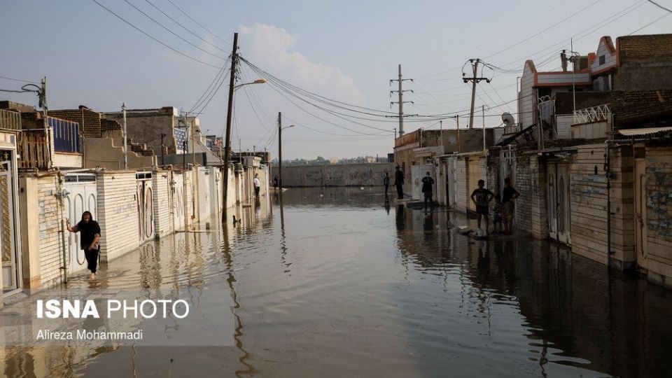 اهواز در آب