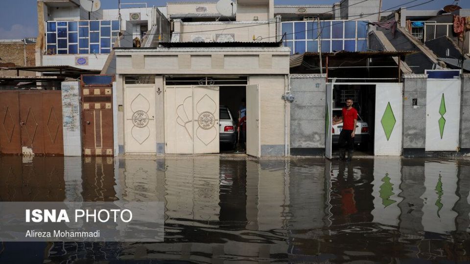 اهواز در آب