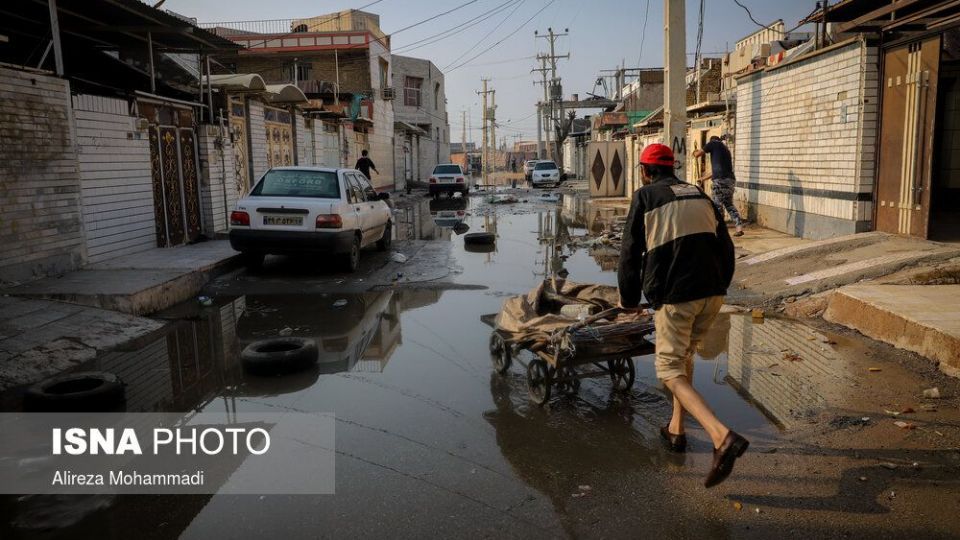 اهواز در آب