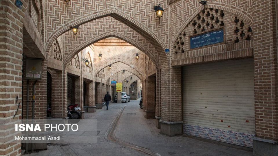 بازار تجریش و بازار بزرگ تهران در روزهای محدودیت‌های کرونایی