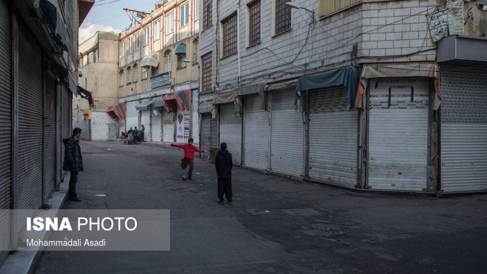 بازار تجریش و بازار بزرگ تهران در روزهای محدودیت‌های کرونایی