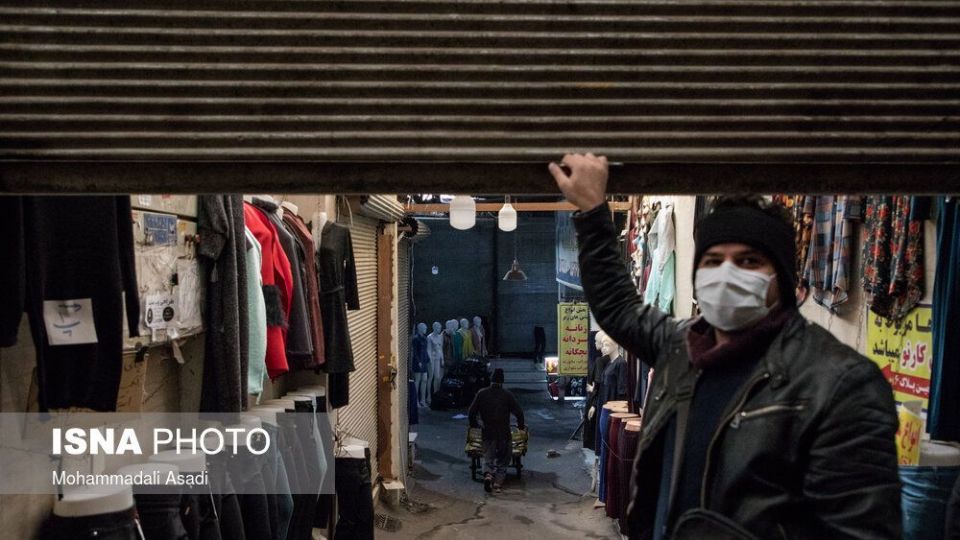 بازار تجریش و بازار بزرگ تهران در روزهای محدودیت‌های کرونایی