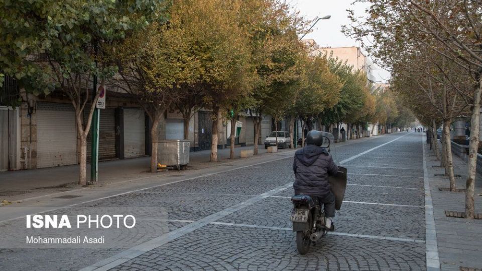 بازار تجریش و بازار بزرگ تهران در روزهای محدودیت‌های کرونایی