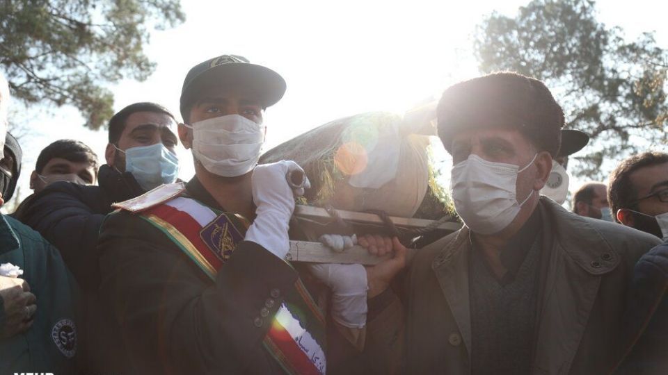 مراسم تشییع پیکر مرحوم علی اصغر زارعی