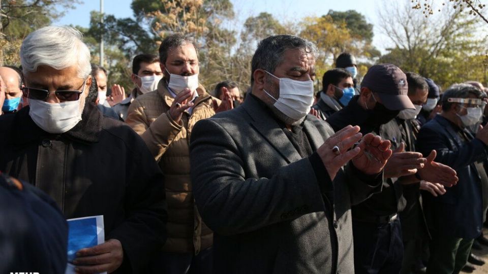 مراسم تشییع پیکر مرحوم علی اصغر زارعی