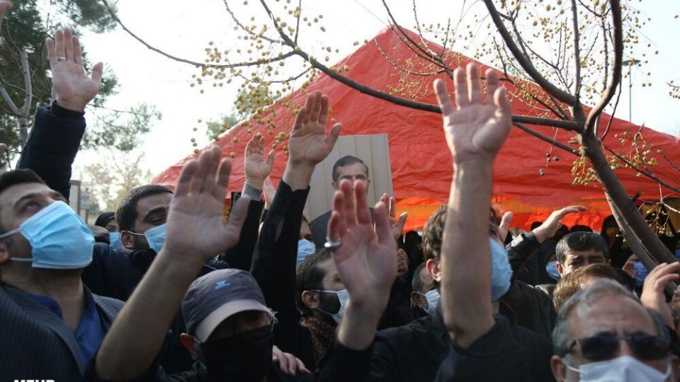 مراسم تشییع پیکر مرحوم علی اصغر زارعی