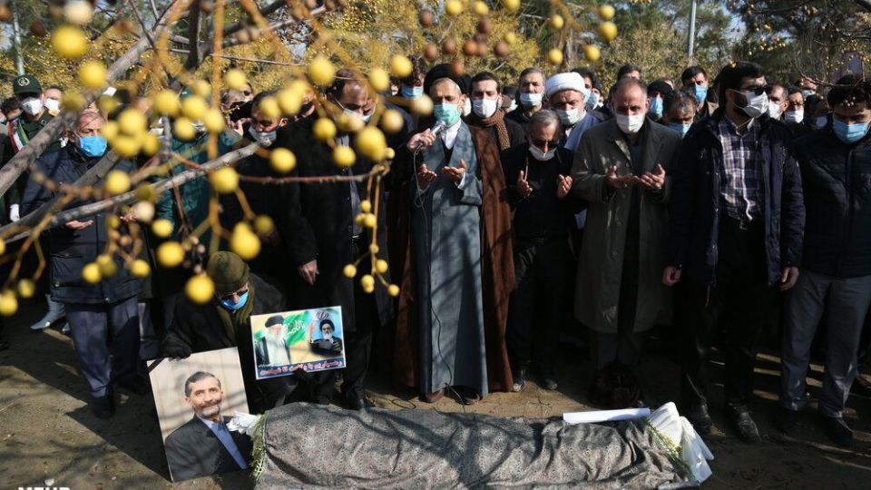 مراسم تشییع پیکر مرحوم علی اصغر زارعی