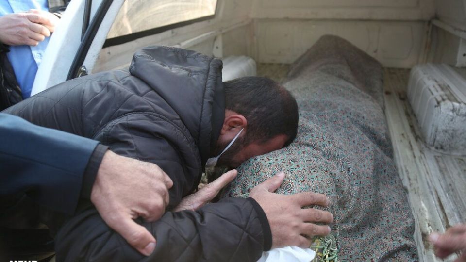 مراسم تشییع پیکر مرحوم علی اصغر زارعی