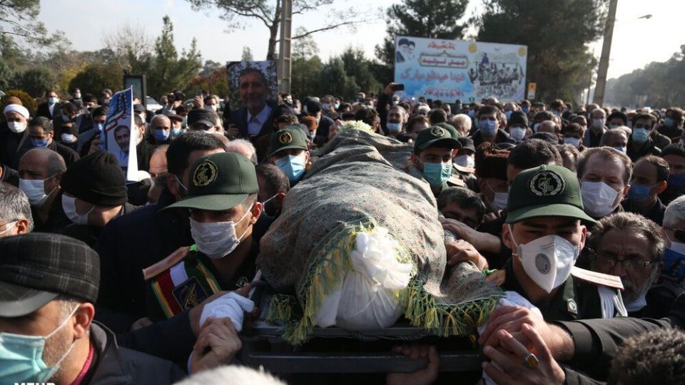 مراسم تشییع پیکر مرحوم علی اصغر زارعی