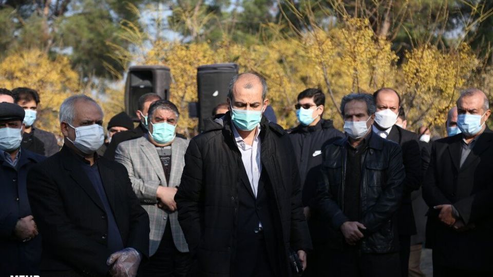 مراسم تشییع پیکر مرحوم علی اصغر زارعی