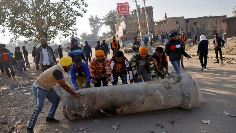 اعتراضات کشاورزان هندی نسبت به قانون جدید