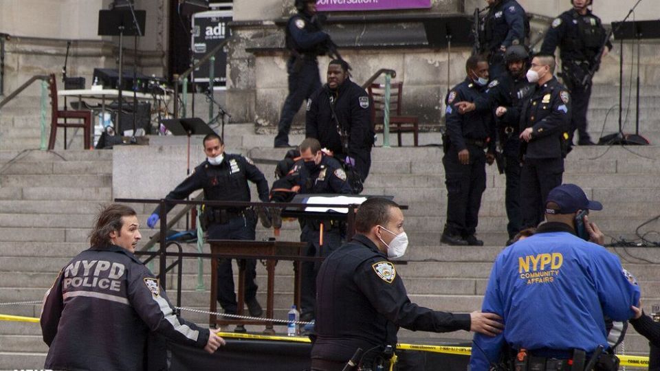 تیراندازی در کلیسای منهتن نیویورک