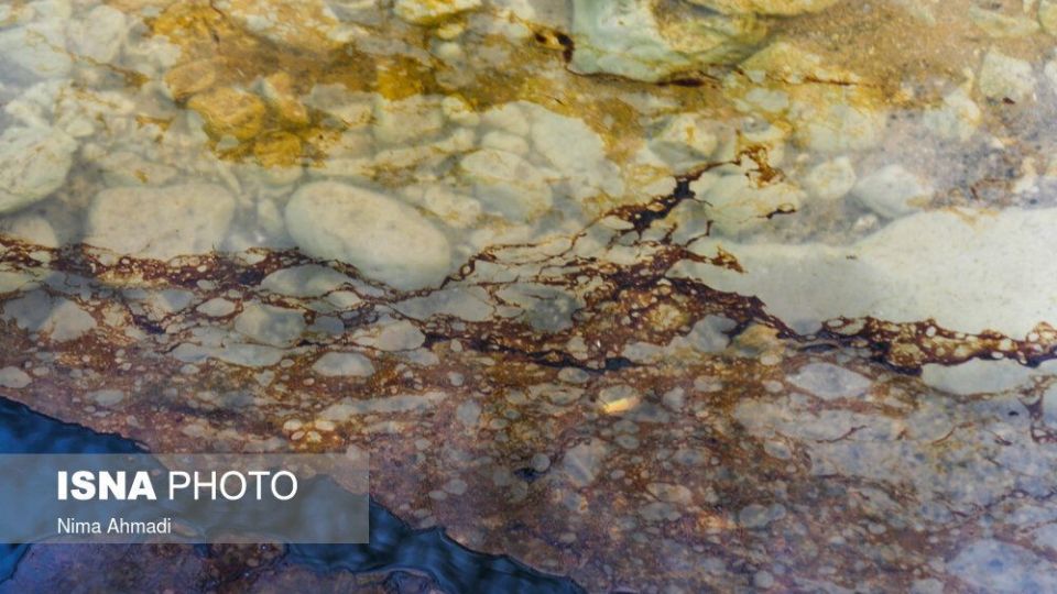 آتش سوزی در خط لوله انتقال نفت مارون