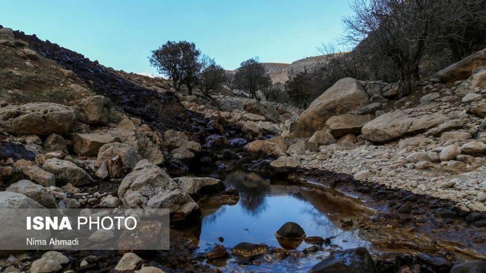 آتش سوزی در خط لوله انتقال نفت مارون