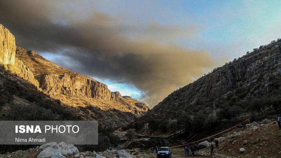 آتش سوزی در خط لوله انتقال نفت مارون