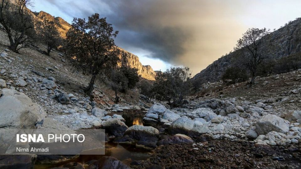 آتش سوزی در خط لوله انتقال نفت مارون