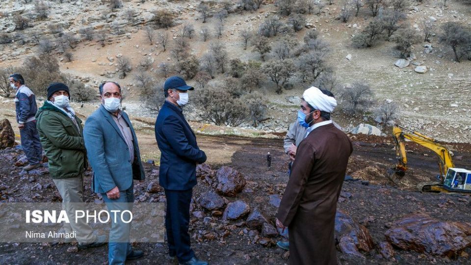 آتش سوزی در خط لوله انتقال نفت مارون