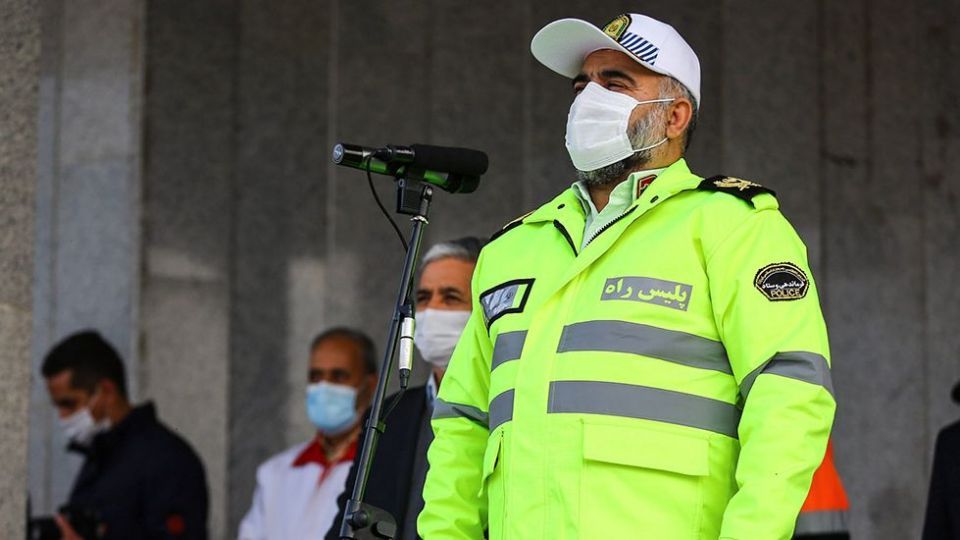 رزمایش طرح ترافیکی زمستانه پلیس راهور - اصفهان