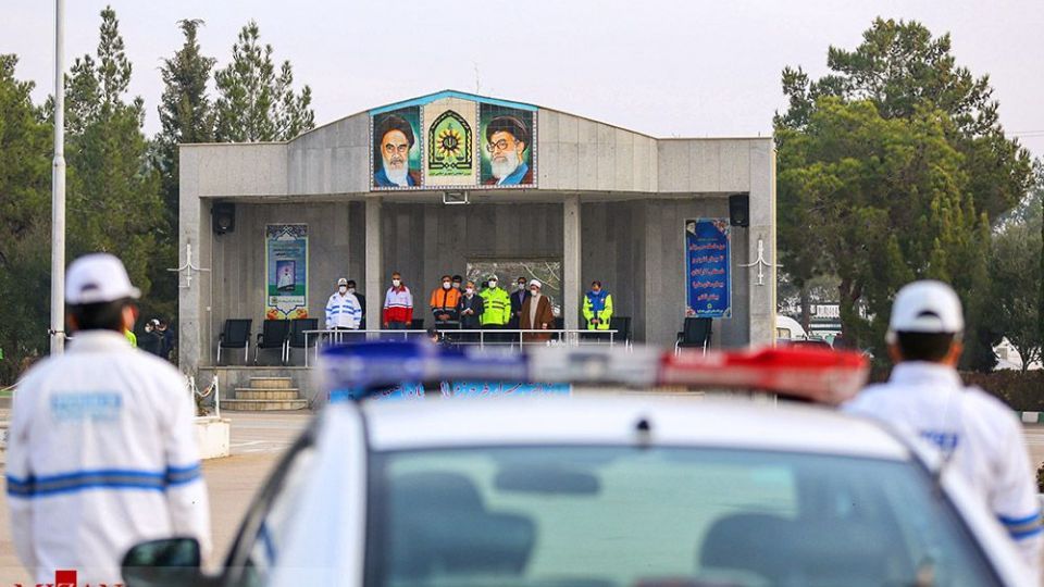 رزمایش طرح ترافیکی زمستانه پلیس راهور - اصفهان