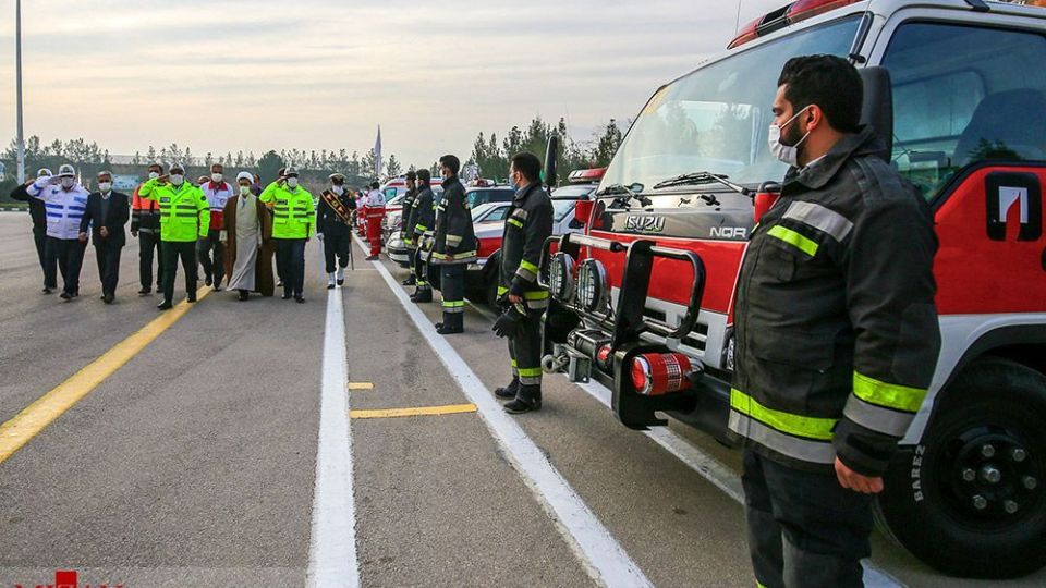 رزمایش طرح ترافیکی زمستانه پلیس راهور - اصفهان