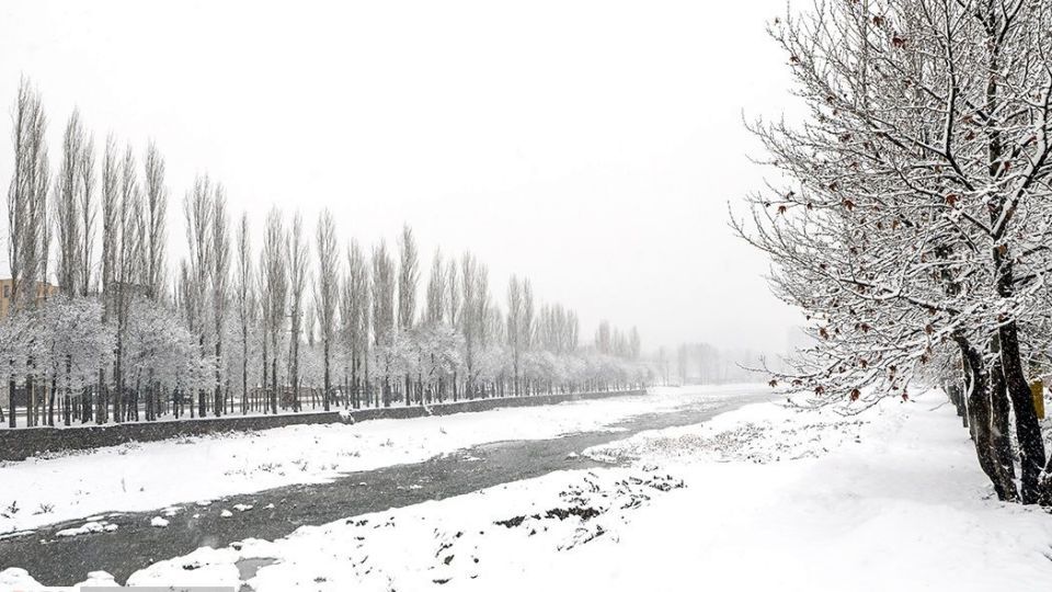 سفید پوش شدن اردبیل در آخرین روزهای پاییز