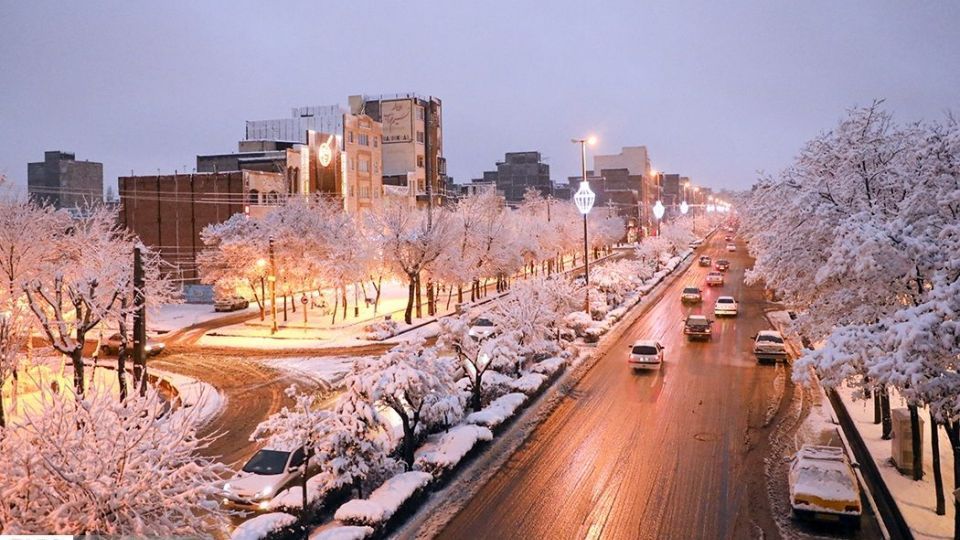 سفید پوش شدن اردبیل در آخرین روزهای پاییز