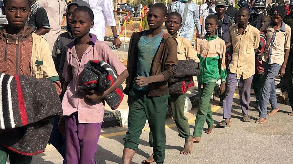 آزادی دانش آموزان نیجریه ای از دست ربایندگان