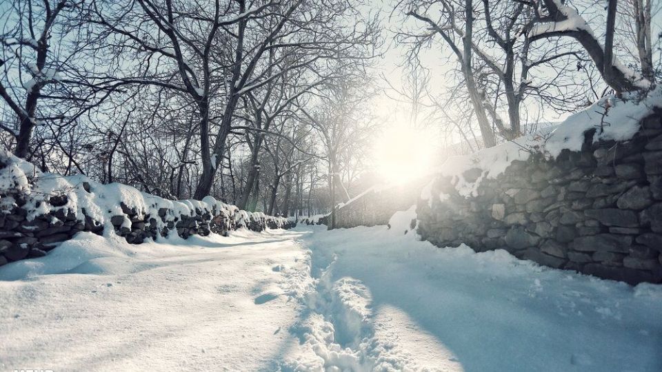 طبیعت برفی «دره مرادبیگ»