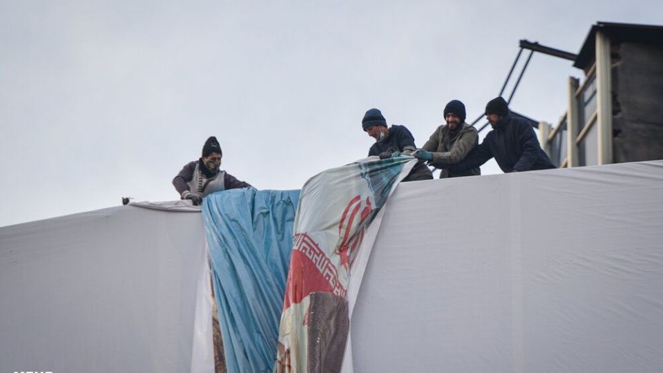 رونمایی از طرح جدید دیوارنگاره میدان ولیعصر (عج)