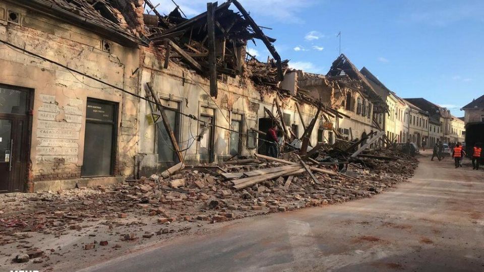 خسارات زمین‌لرزه ۶.۳ ریشتری کرواسی