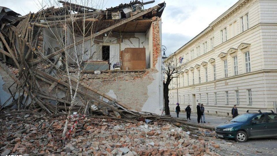 خسارات زمین‌لرزه ۶.۳ ریشتری کرواسی