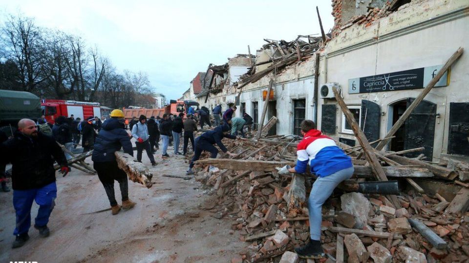 خسارات زمین‌لرزه ۶.۳ ریشتری کرواسی