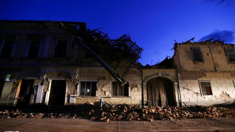 خسارات زمین‌لرزه ۶.۳ ریشتری کرواسی