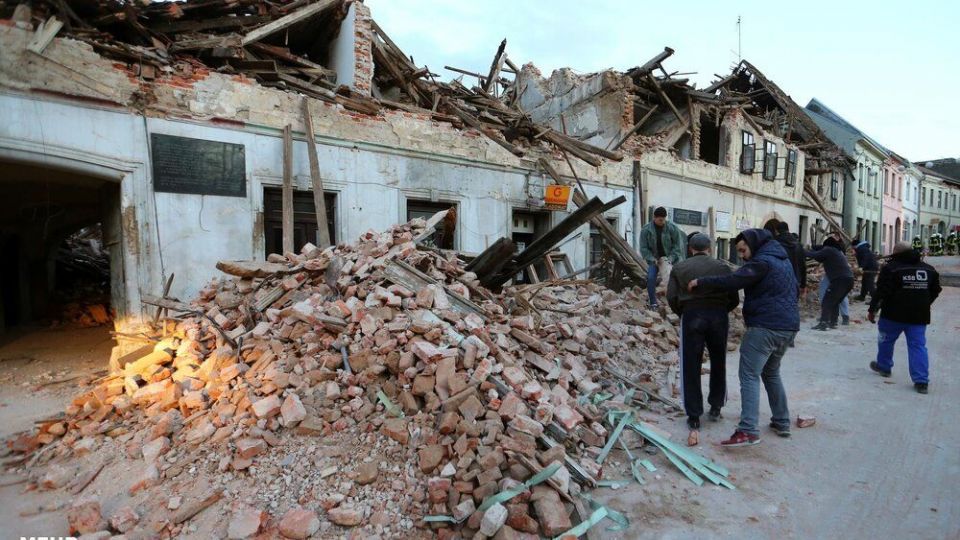 خسارات زمین‌لرزه ۶.۳ ریشتری کرواسی