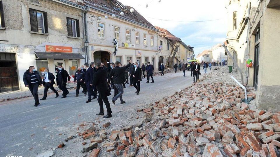 خسارات زمین‌لرزه ۶.۳ ریشتری کرواسی