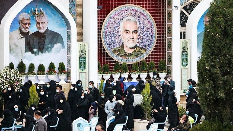 حال وهوای گلزار شهدای کرمان در آستانه سالروز شهادت شهید سپهبد قاسم سلیمانی